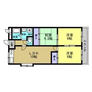 3LDK 間取り図