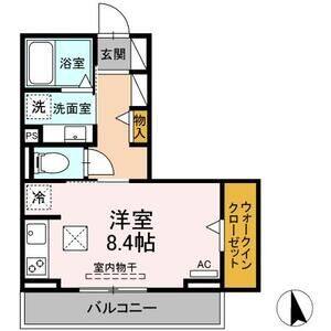 ワンルーム 間取り図
