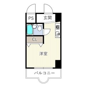 ワンルーム 間取り図