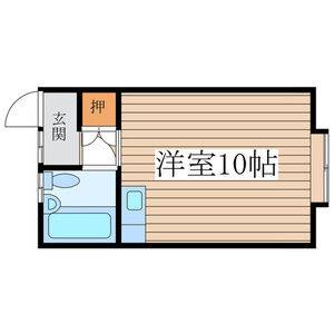 ワンルーム 間取り図