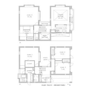 5LDK 間取り図