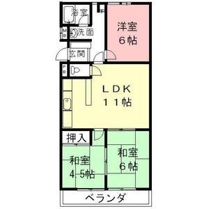 3LDK 間取り図