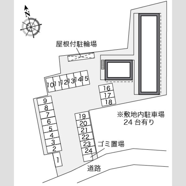 レオパレスシャイニーハイツN 室内写真1
