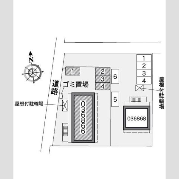 レオパレスシティーC 室内写真1