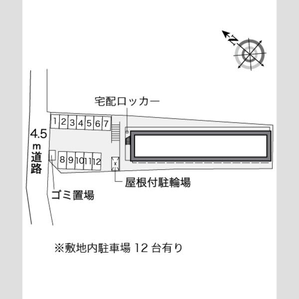 レオパレス南逆井 室内写真1