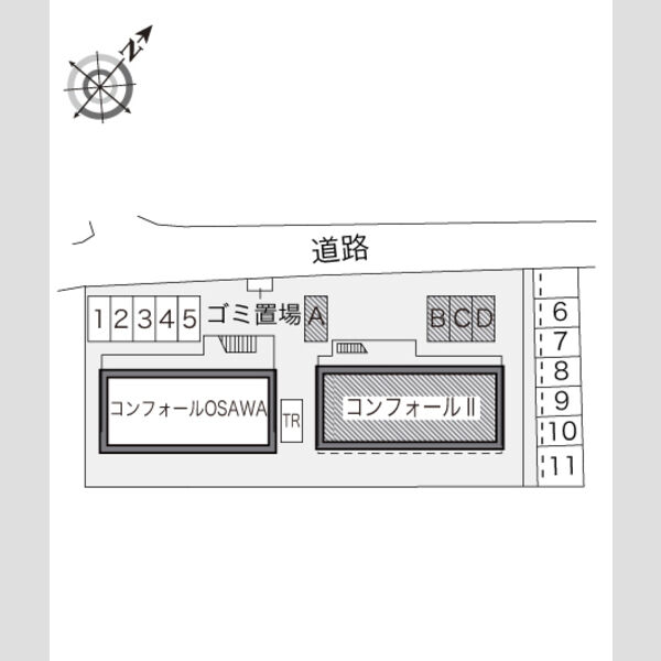 レオパレスコンフォールⅡ 室内写真1