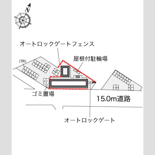 レオパレスアドミラブールⅡ 室内写真1