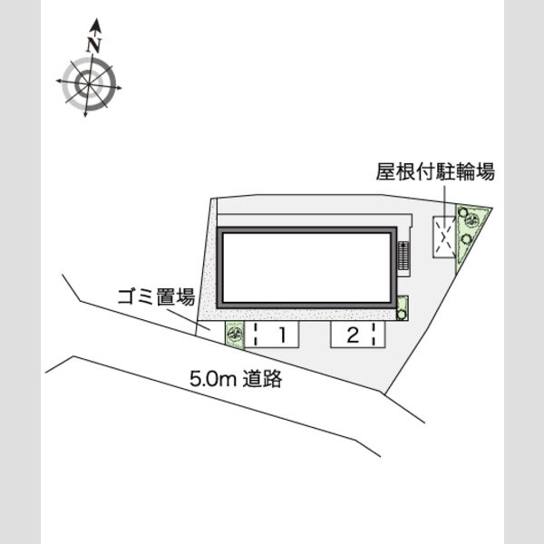 レオパレスメゾン ド ブーケⅡ 室内写真1