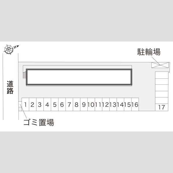レオパレスシェルクール Ⅱ 室内写真1