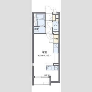 ワンルーム 間取り図