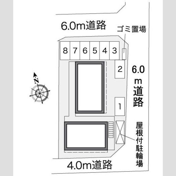 レオパレスOSAWA 室内写真1