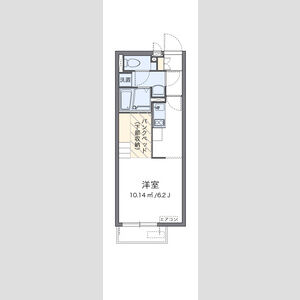 ワンルーム 間取り図