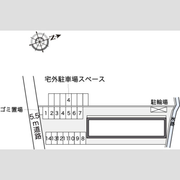 レオパレスアバンセA 室内写真1