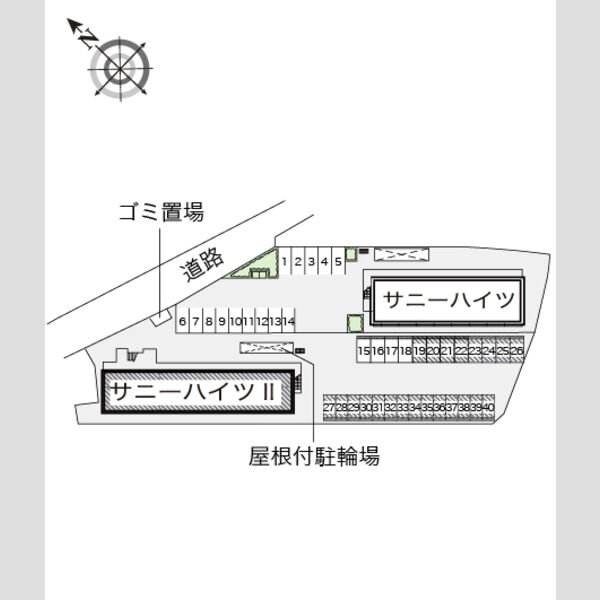 レオパレスサニーハイツⅡ 室内写真1