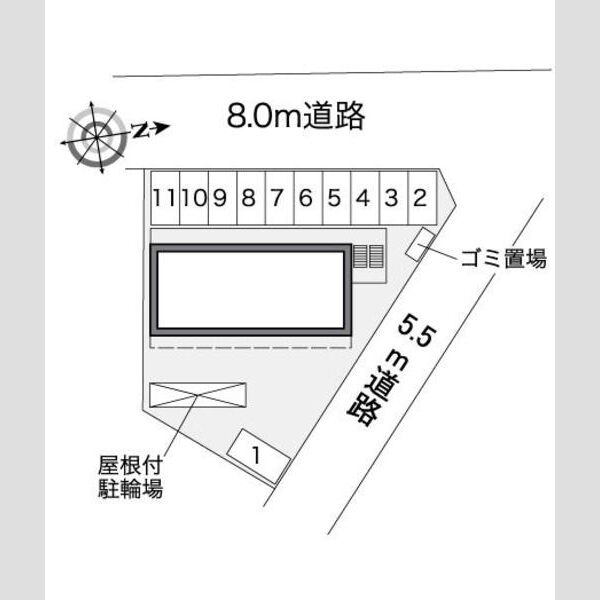 レオパレス湊御殿 室内写真1