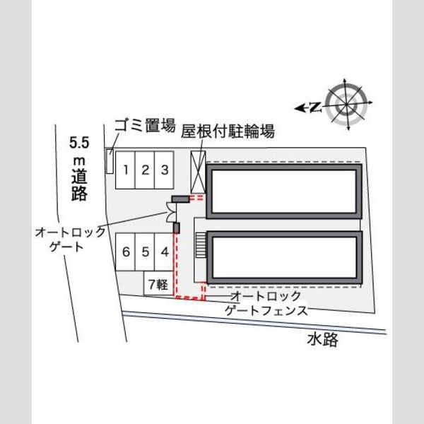 レオパレス滝の華 室内写真1
