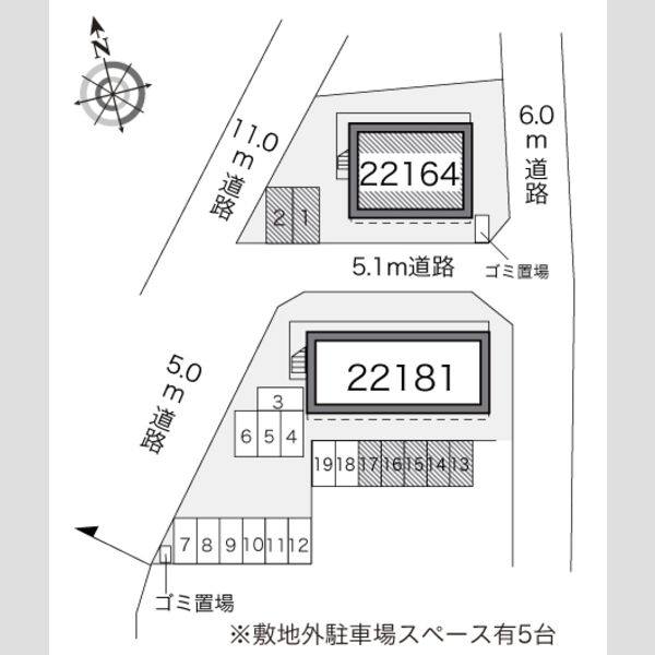 レオパレスフェリシア室町B 室内写真1