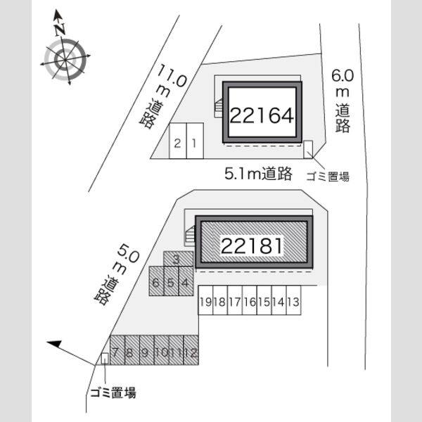 レオパレスリバーサイド室町 室内写真1