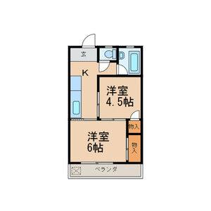 2K 間取り図