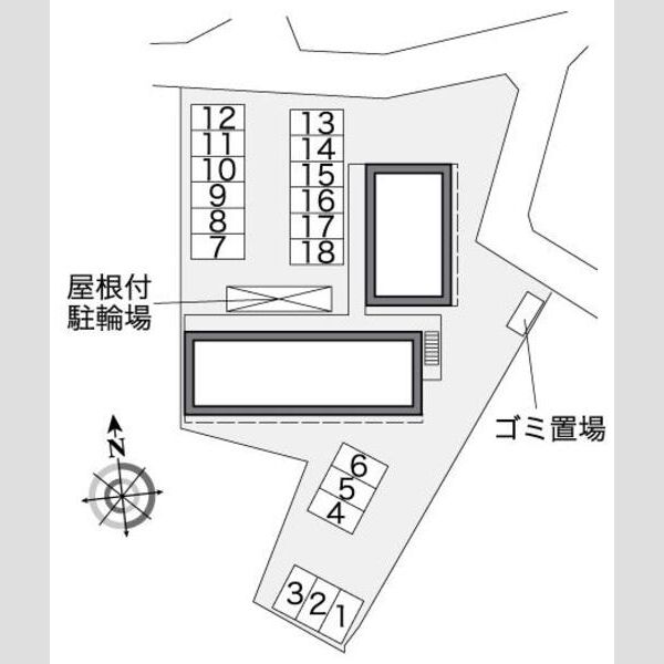 レオパレス中畑 室内写真1