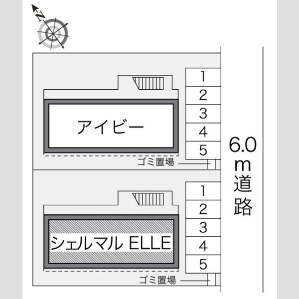 レオパレスシャルマンELLE 室内写真1