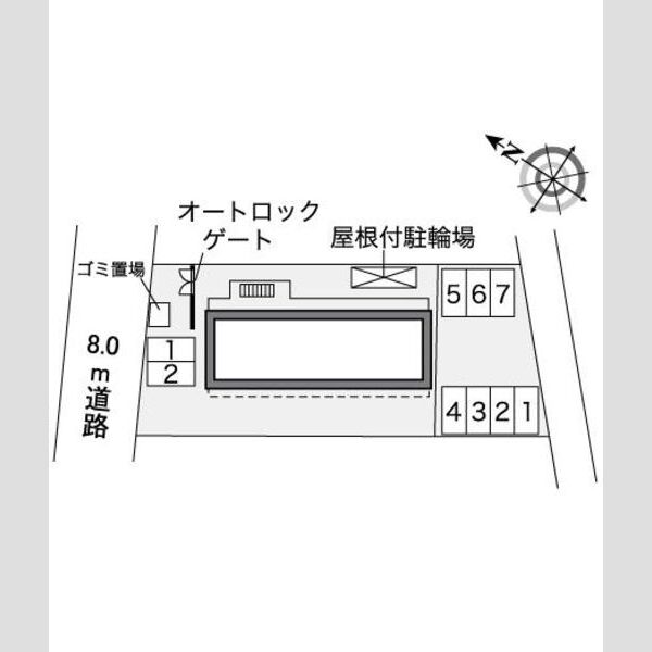 レオパレスハサマミナミ 室内写真1