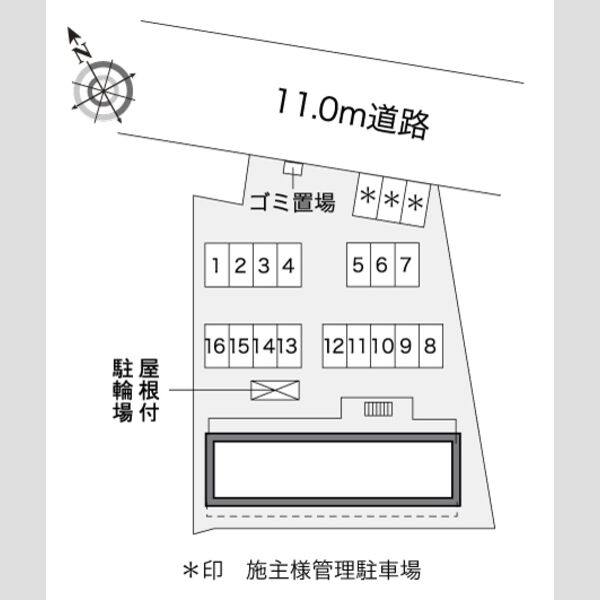 レオパレスもろのき 室内写真1