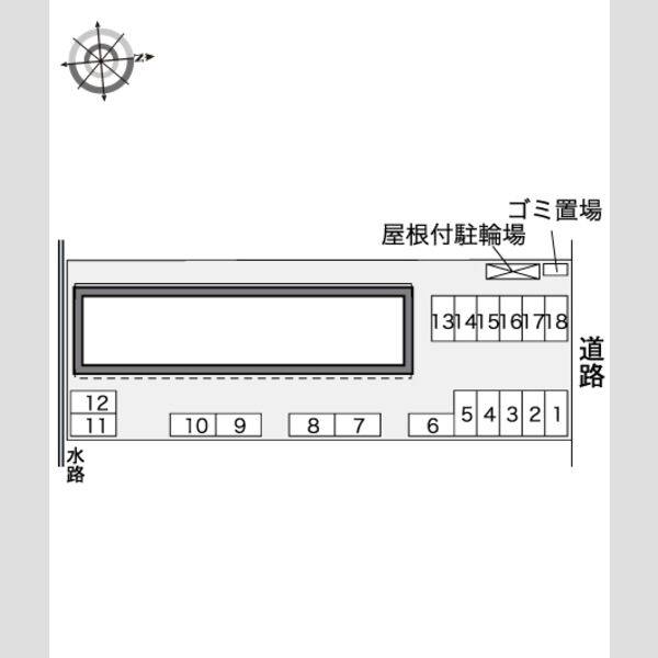 レオパレス川北 室内写真1