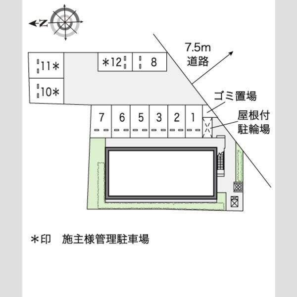 レオパレス新家Ⅱ 室内写真1