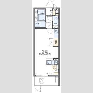 ワンルーム 間取り図