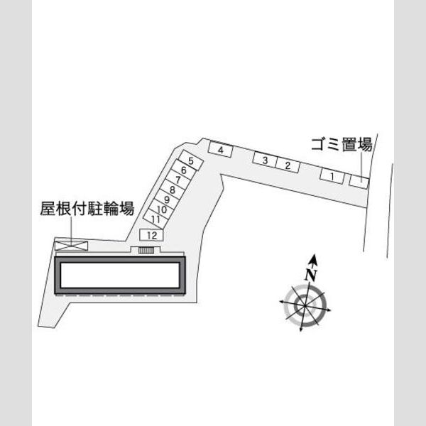 レオパレスシャスタ北千里 室内写真1