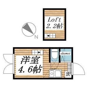 ワンルーム 間取り図