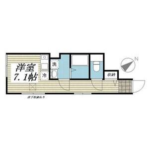 ワンルーム 間取り図