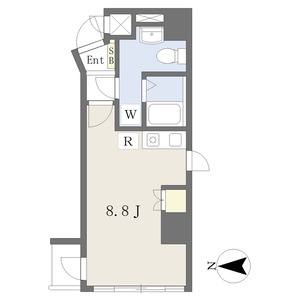 ワンルーム 間取り図