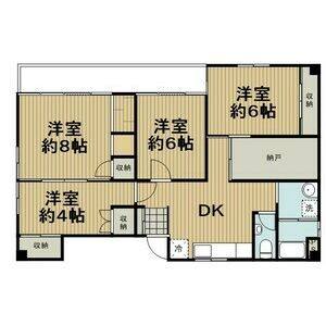 4DK 間取り図