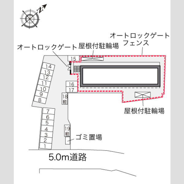 レオパレスALTAⅤ 室内写真1
