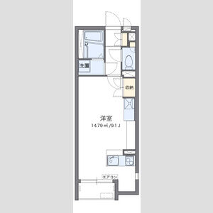 ワンルーム 間取り図