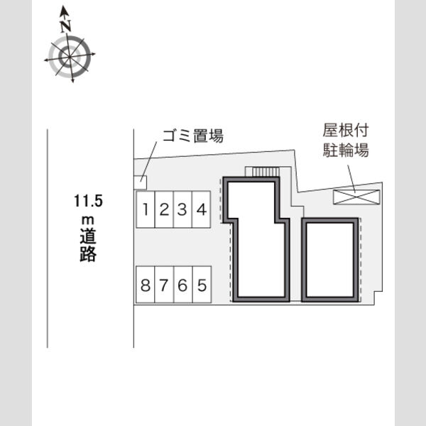 レオパレスヒカリ 室内写真1