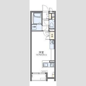 ワンルーム 間取り図