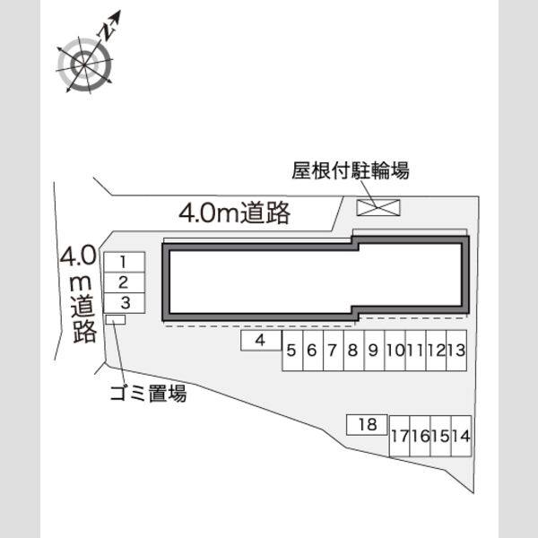 レオパレスヴィラ　クレール 室内写真1