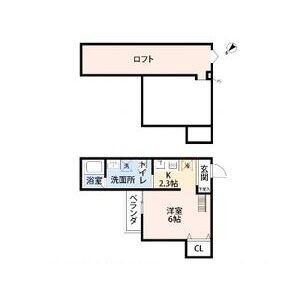 ワンルーム 間取り図