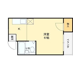 ワンルーム 間取り図