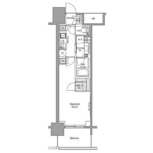 ワンルーム 間取り図