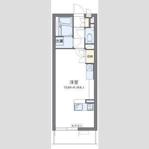 ワンルーム 間取り図