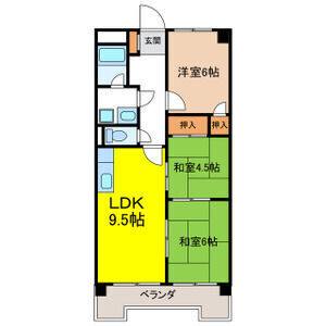 3LDK 間取り図