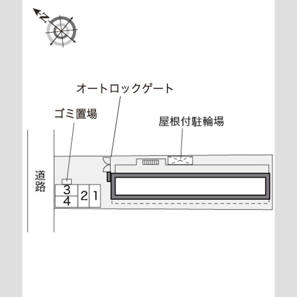 レオパレスはざま 室内写真1