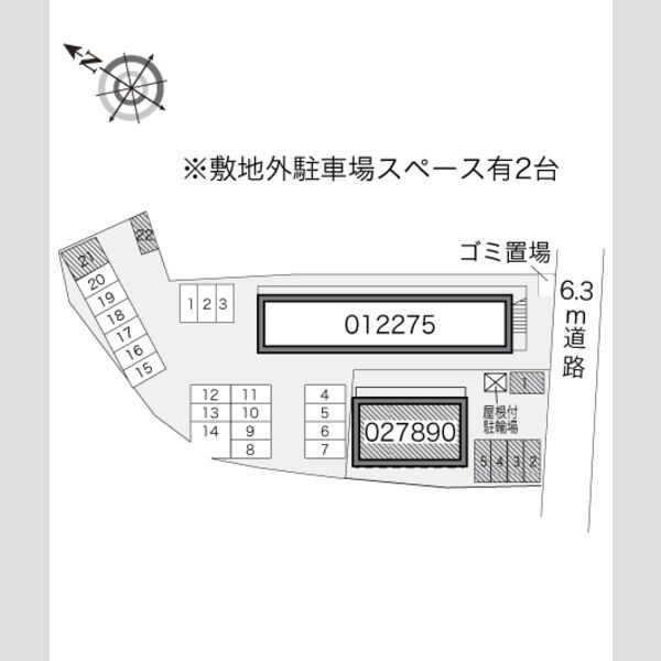 レオパレスアーバンブリッジ俎板 室内写真1