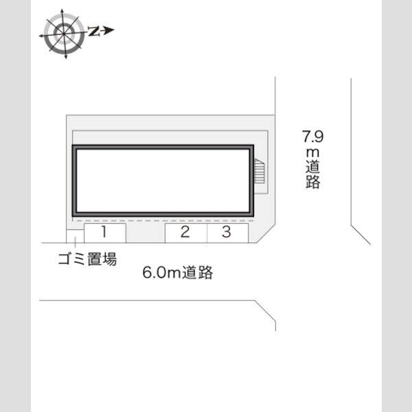 レオパレス波寄 室内写真1