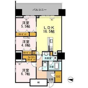 3LDK 間取り図