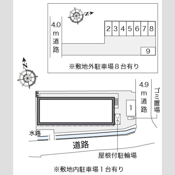 レオパレス千々川 室内写真1